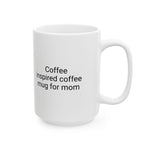 Ceramic Mug - Enjoy Your Magic! Cozy Inspirational Coffee Cup for Mom, Gifts for Her, Birthday, Self-Care