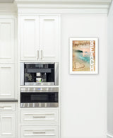 Beach Memories 3 White Framed Print Wall Art-3