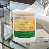 Frosted  Luxurious Home Décor Candle 2025