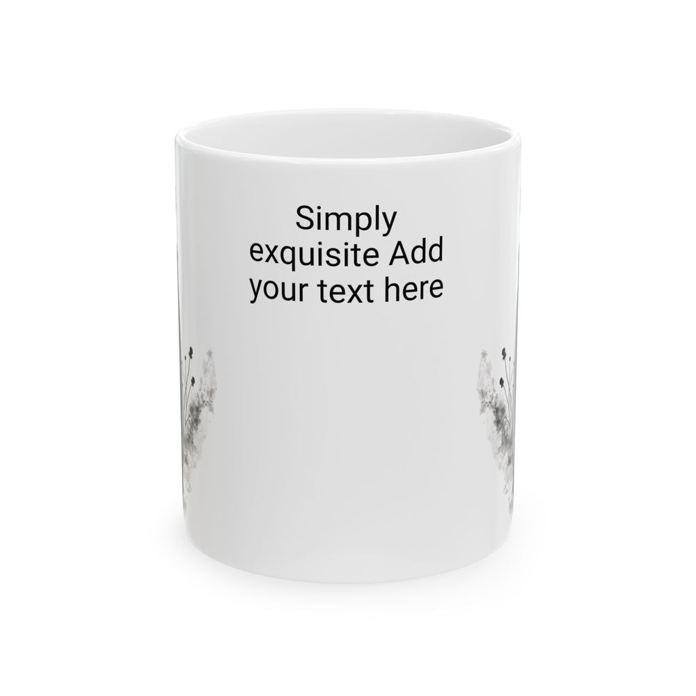 Personalized Print It Your Way Ceramic Mug | Coffee Lover Gift, Customizable Mug, Home Office Decor, Tea Cup, Unique Gift Idea