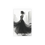 Elegant Silk Wall Poster, Breath Taking Art Piece for Home Decor, Stylish Interior Design, Gift for Art Lovers, Modern Aesthetic,