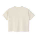 Rise Again Women's Boxy Tee — Minimal Inspirational Graphic Shirt