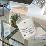 Frosted  Luxurious Home Décor Candle 2025