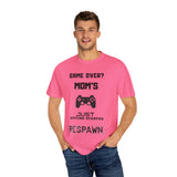 Game Over? Mom's Respawn T-Shirt, Funny Gaming Tee, Gift for Gamers, Unique Mom Shirt, Casual Wear for Moms, Comfortable Gamer Apparel