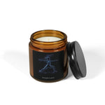 Soy Candle — Amber Jar ‘Strength in Quiet’ Yoga Warrior Scented Candle