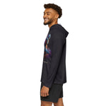 Men's Motivational Sports Hoodie — 'It's Your Moment to Awaken' Dynamic Runner Design