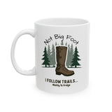 Nature Lover's Ceramic Mug - Funny Camping Gift for Outdoorsy Friends, Perfect for Coffee or Tea, 11oz and 15oz Sizes, Ideal for Birthdays,