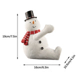 Snowman Wine Holder, Tabletop Wine Racks, Wine Bottle Holder With Handles Reusables Wine Bags, Unique Wine Bottle Holder, Tabletop Wine Racks For Bar Home Display And Decorations