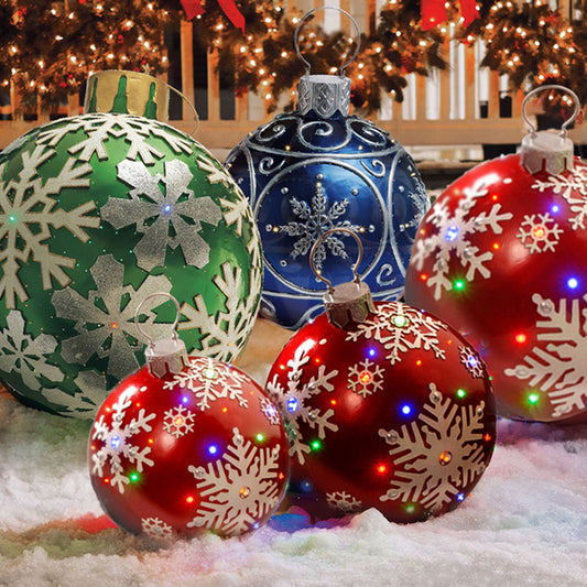 Outdoor Christmas Ornament Ball